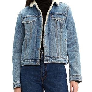 Levi’s Ex-Boyfriend Sherpa Denim Trucker Jacket